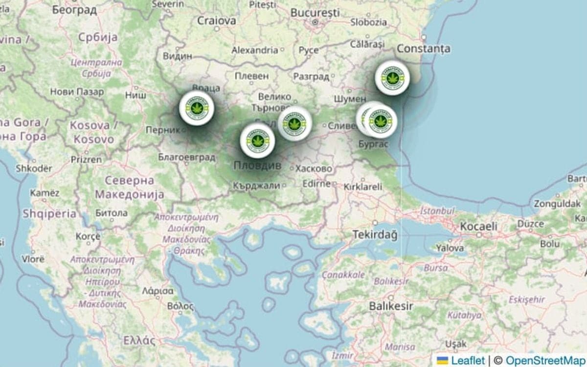 Карта на партньорските обекти на марката в България
