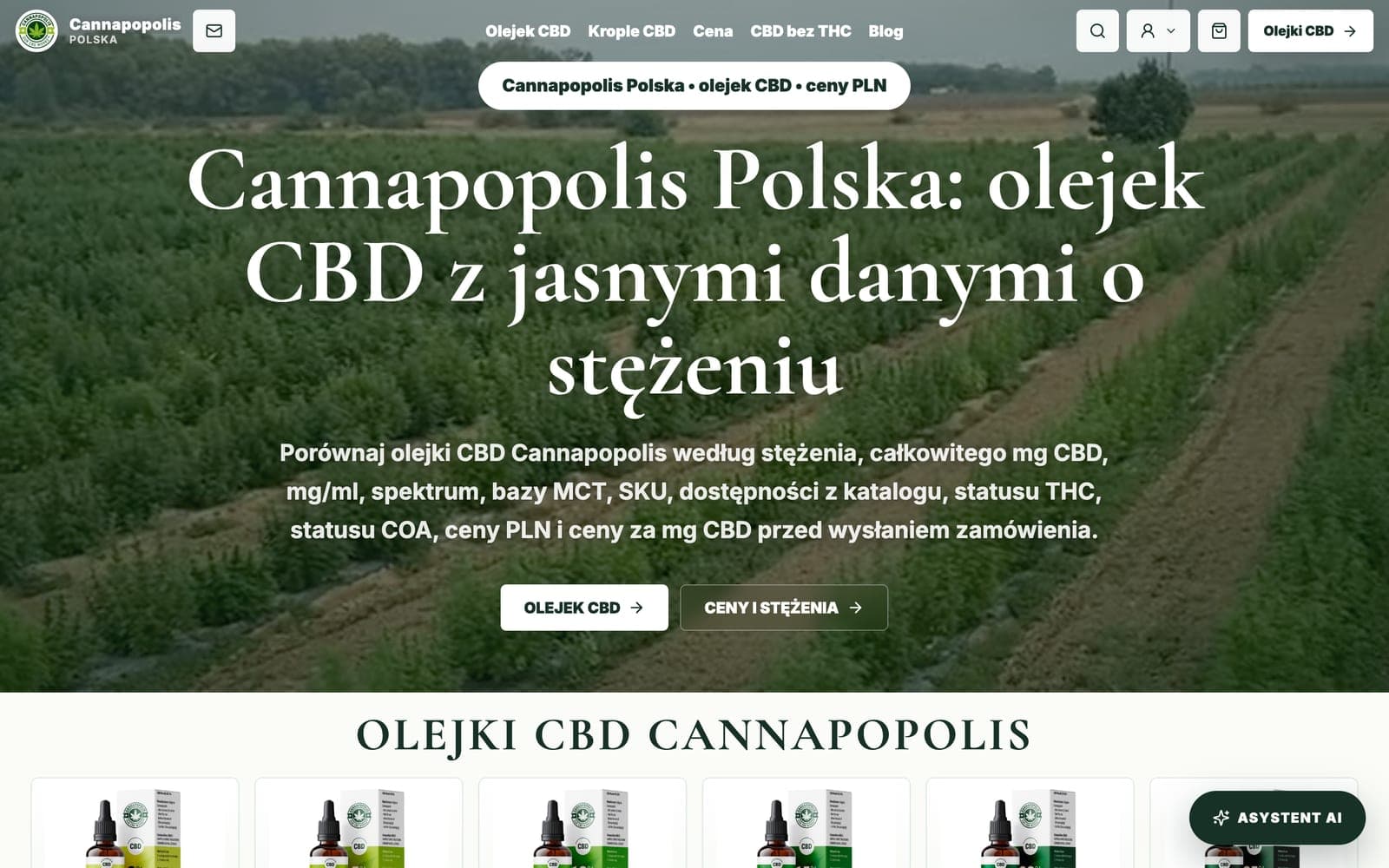 Полша · cannapopolis.pl: полски текстове и цени в злоти